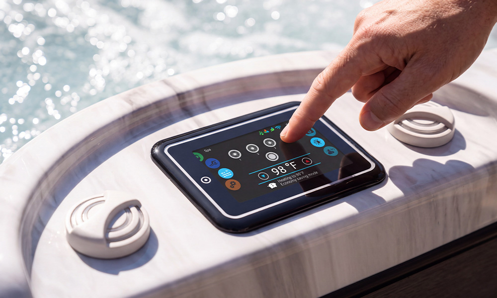 Spa equipment and controls